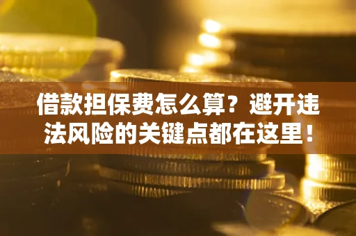 济南借款担保费怎么算？避开违法风险的关键点都在这里！