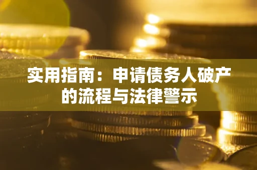 济南实用指南：申请债务人破产的流程与法律警示